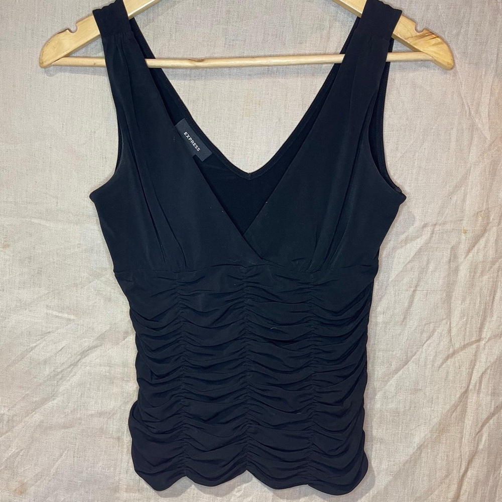 Express Ruched Top - Picture 1 of 2